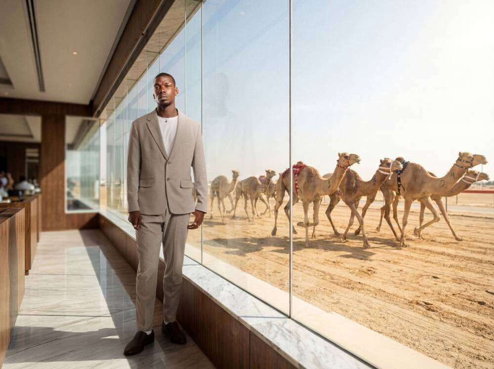 Paul Pogba Becomes Ambassador and Co-owner of Saudi Camel Racing Team