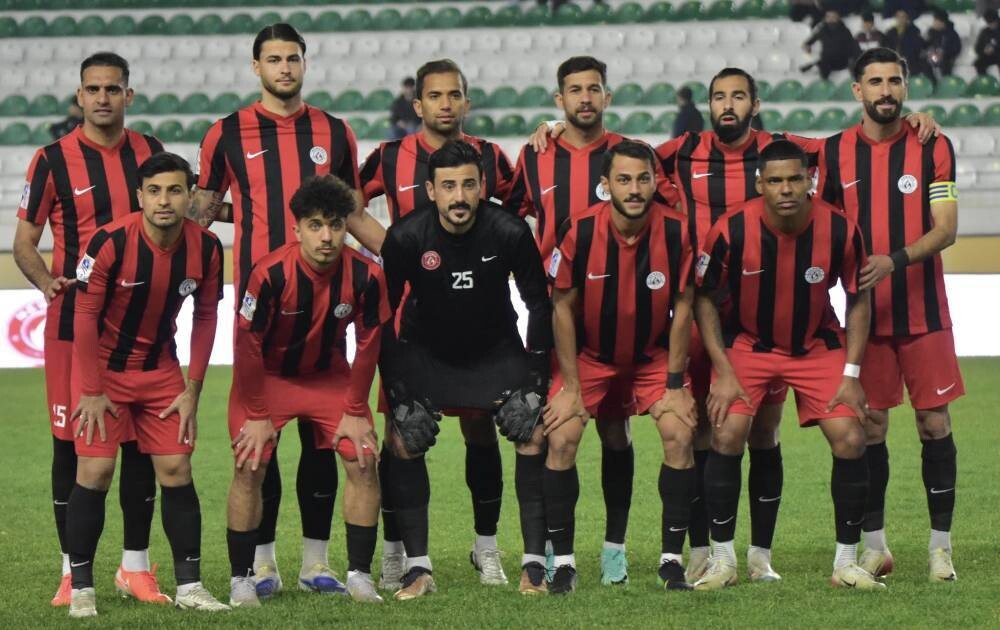 El equipo de fútbol Novruz empata con Al-Mina