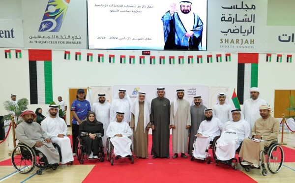 National Club for Disabled Honors Sports Champions