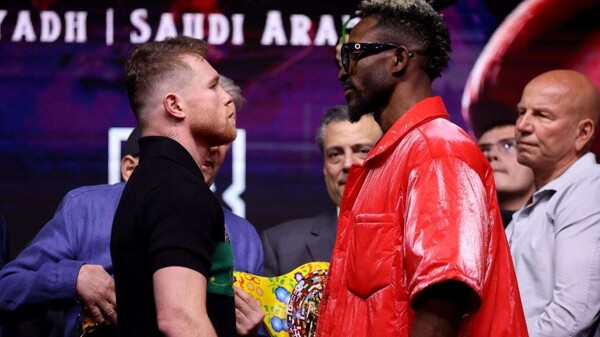 Canelo Álvarez and William Scull Face Off in Riyadh