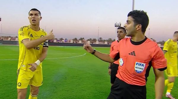 Ronaldo Explodes in Anger at Saudi League Referee