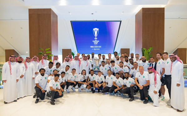 Celebration for Al-Ahli Jeddah's AFC Champions League Victory