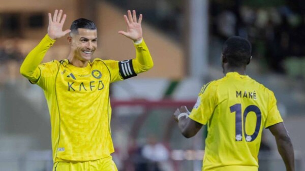 Ronaldo Helps Al-Nasr Maintain Saudi League Lead